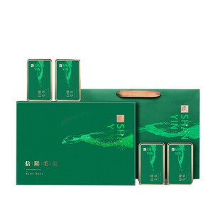 山隐好茶信阳毛尖包装盒礼盒茶叶盒子礼品盒(不含茶叶)