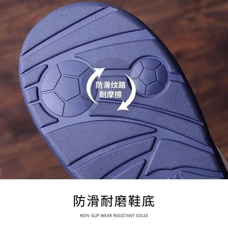 棉拖鞋防滑老人冬季室内家居保暖厚底全包跟防水加绒大码棉鞋男款