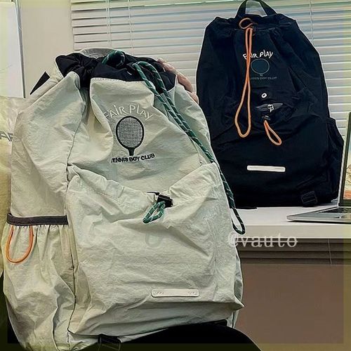 羽毛球包女款双肩包旅行爬山骑行背包羽毛球包男女网球包