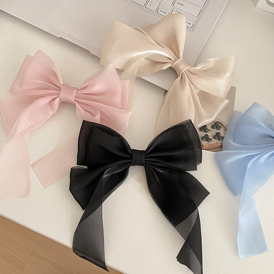 速发.Red bow tie hairpin female Headband hair accessories cl