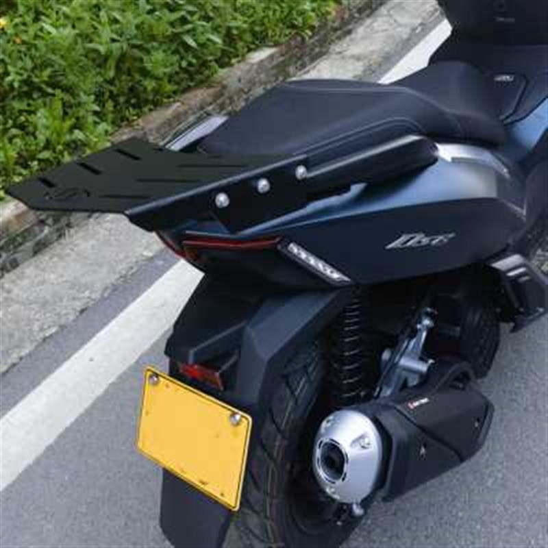 适用台荣DSR尾箱架荣150后货架载物架TR150T-7改装后靠背尾翼配件