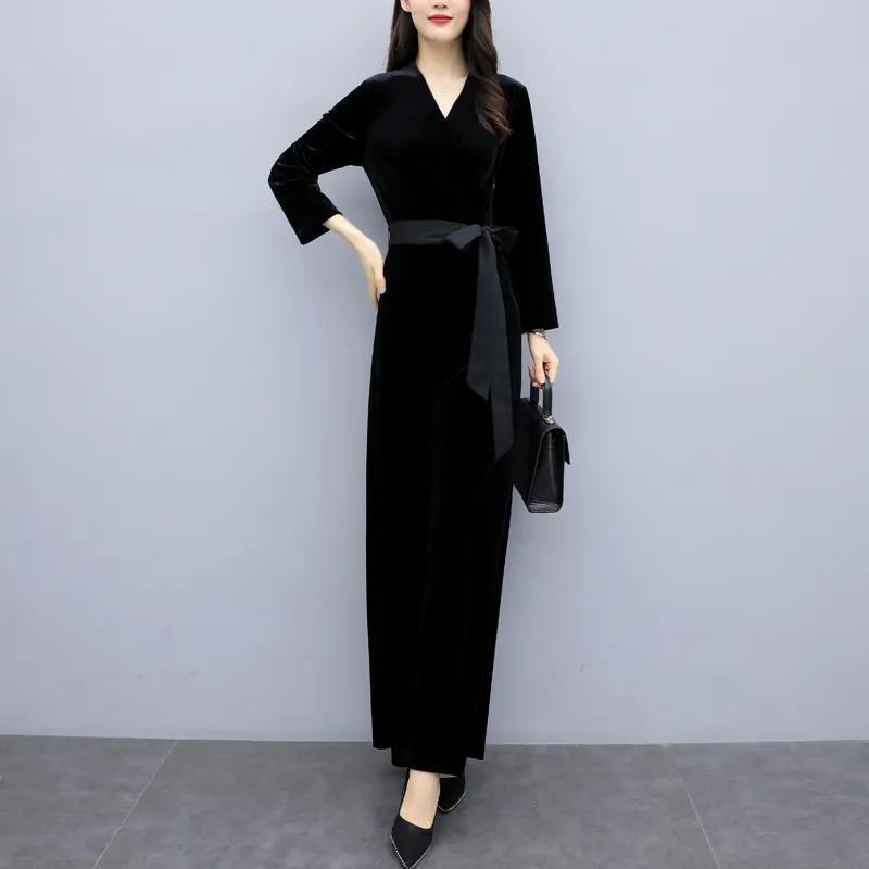 极速Women's jumpsuit Spring and Autumn 2023 New Style Slim G 运动/瑜伽/健身/球迷用品 瑜伽套装 原图主图