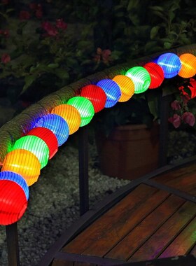 30LED Solar Fairy Lights Outdoor Solar Garden Lighting Warm