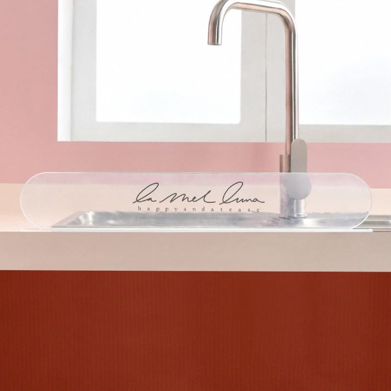 2021 New Transparent Sink Water Splash Guard Anti-water Boar