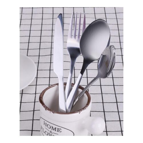 Tableware Cutlery-Set Lunch-Pack Picnic Travel Stainless-Ste