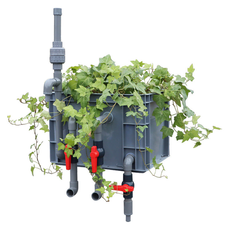 周转箱藻沼泽过滤箱全套龟箱x过滤盒自制水培系统鱼池过滤器水循