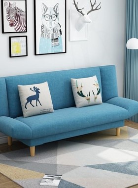 黑色小沙发120cm1米2小户型150双人180办公单人5沙发床1米8客厅长