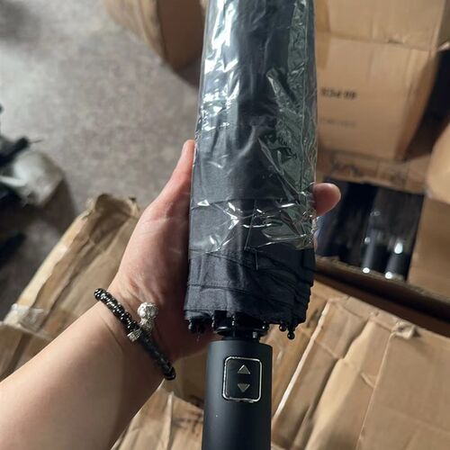 10骨全自动折叠伞加厚黑胶防晒遮阳伞晴雨两用 定向专拍