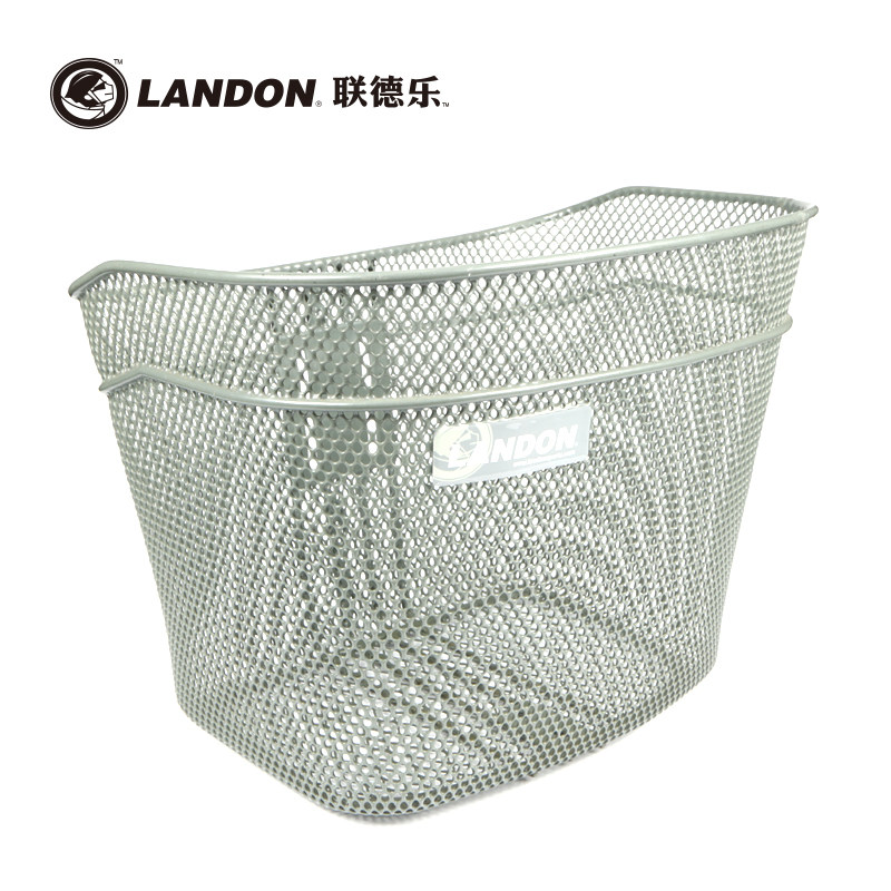 联德乐自行车车篮铁车筐自行车配件细网格金属车筐前车篓,自行车/骑行装备/零配件,车篮/车筐,淘宝优惠券,粉丝福利购,淘宝优惠卷