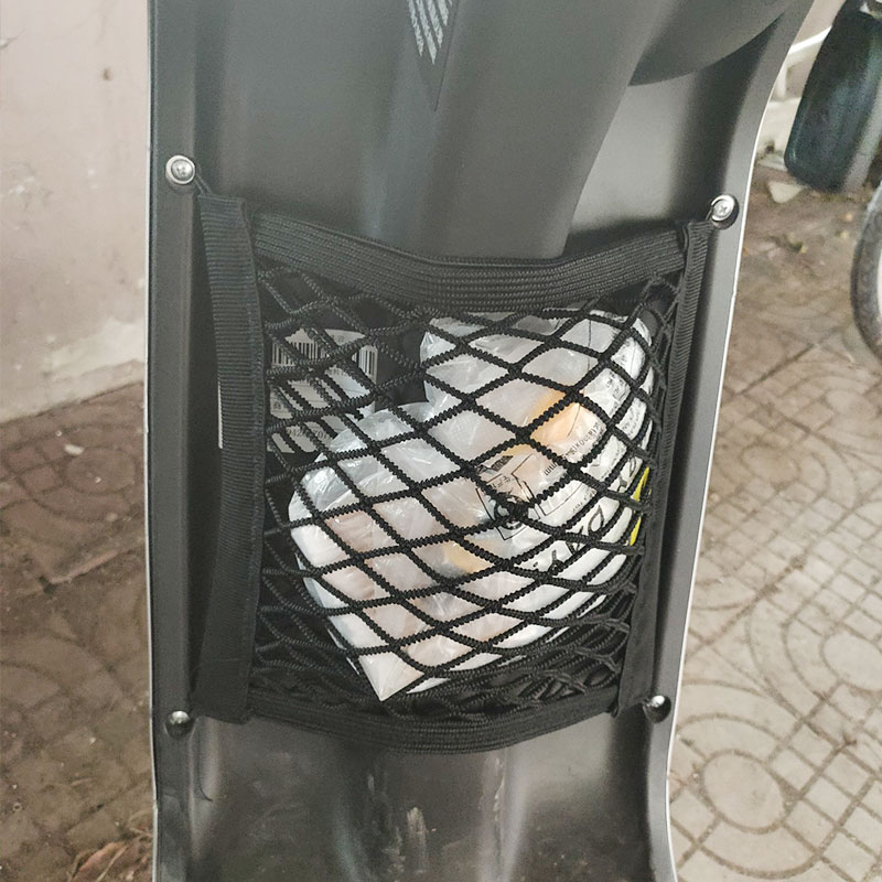 现货专用小牛G6j/G6T电动车网兜储物网置物袋改装配件电车筐包收