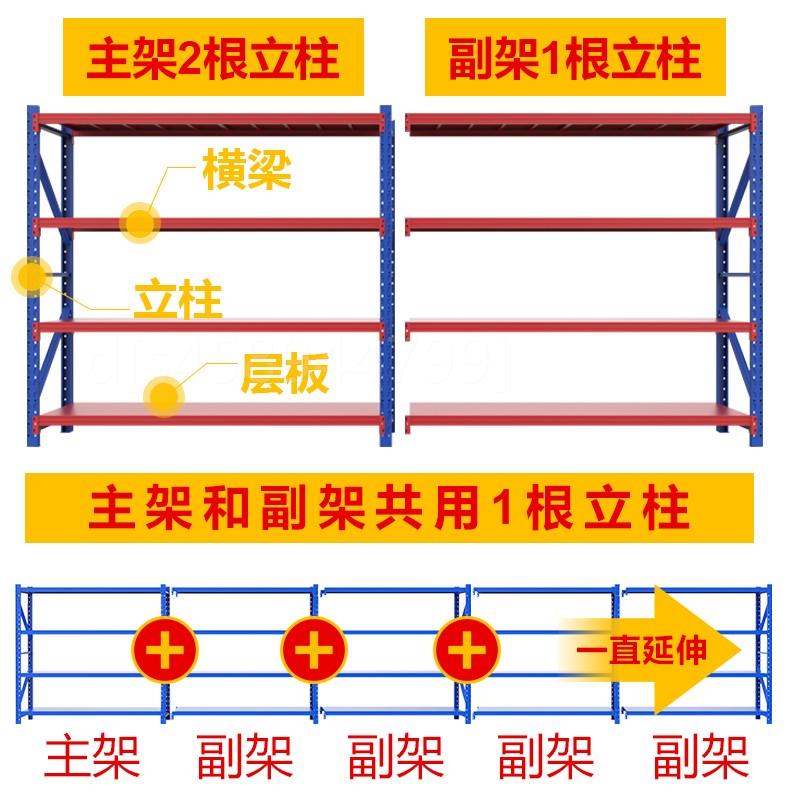 。百色市货架置物架中型多层仓储C货架家用重型仓库货架货物架仓