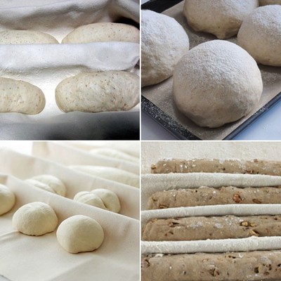 Bread Ferted Cloth Linen Flax Baguette Mat 1Pcs Baking Acces
