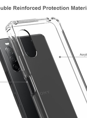 Soft Silicon TP/PC Case  Sony Xperia 10 II Fundas Capa Shock