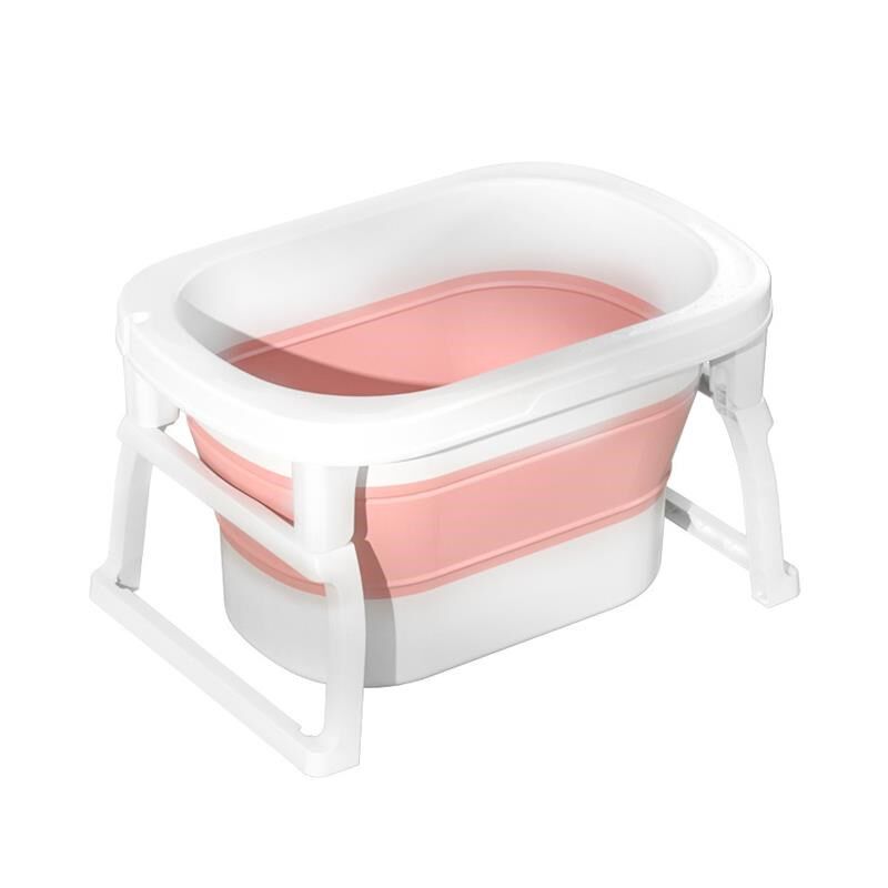 儿童洗澡盆3岁以上宝宝0一6月可折叠婴儿游泳桶一1小孩子浴盆