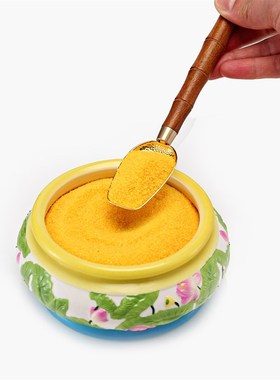 金玉明砂佛用金刚沙观音供佛香炉上香金沙插香家用佛前佛具香灰粉