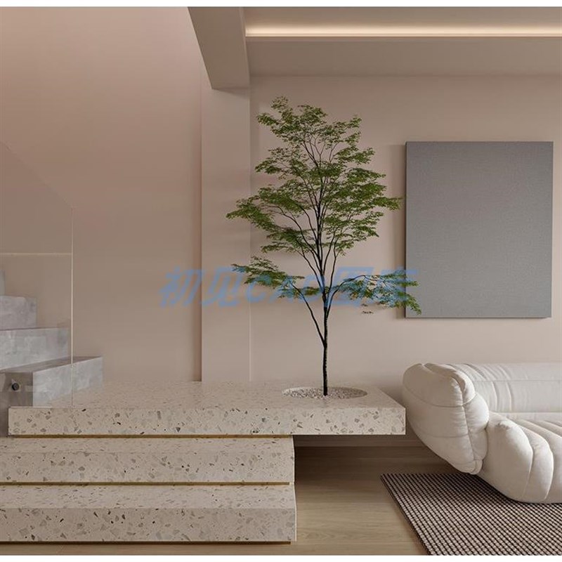 197新b款室内设计家装实景效果图片参考素材网红奶油风设计侘寂风