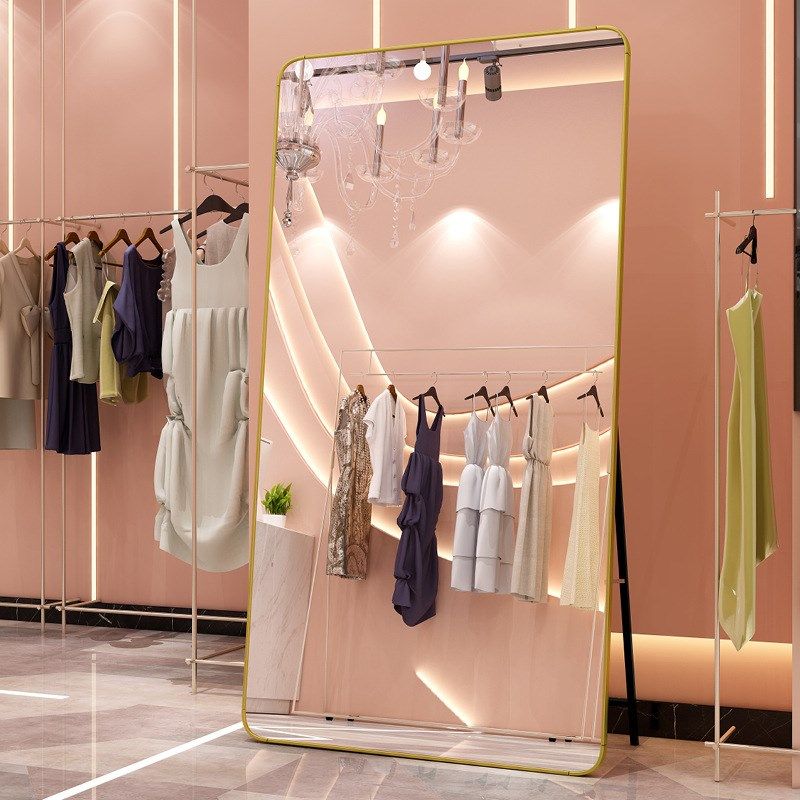 网红全身镜家用卧室落地大镜子服装店显瘦试衣镜贴墙壁挂穿衣镜女,家庭/个人清洁工具,落地镜,淘宝优惠券,粉丝福利购,淘宝优惠卷