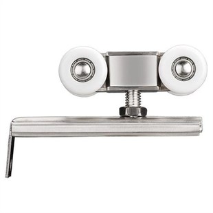 推拉门吊轮不锈钢滑轮移门轨道吊轮厨房卫生间木门吊轨轮滑轨配件