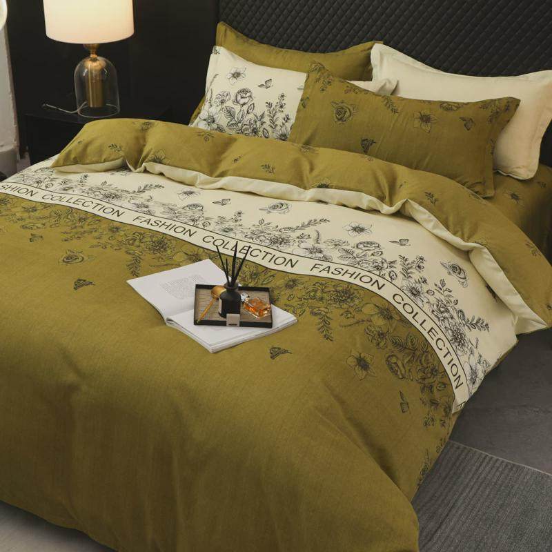 2025新款床上四件套全棉床单被套秋冬加厚简约单双人被罩新款,床上用品,婚庆床品套件,淘宝优惠券,粉丝福利购,淘宝优惠卷