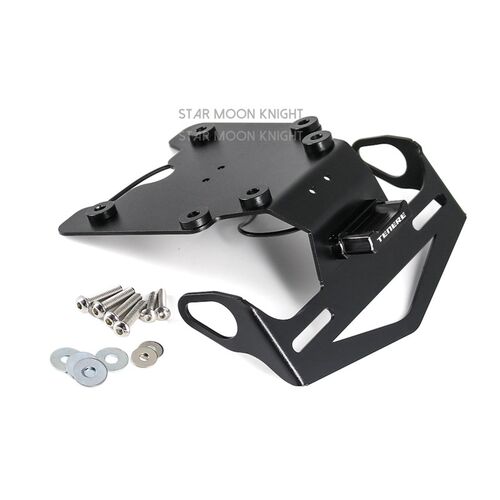 适用于雅马哈 Tenere700 XT700Z 的摩托车后牌照支架挡泥板消除器