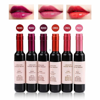 速发New Arrival Wine Red Korean Style Lip Tint Baby Pink Lip