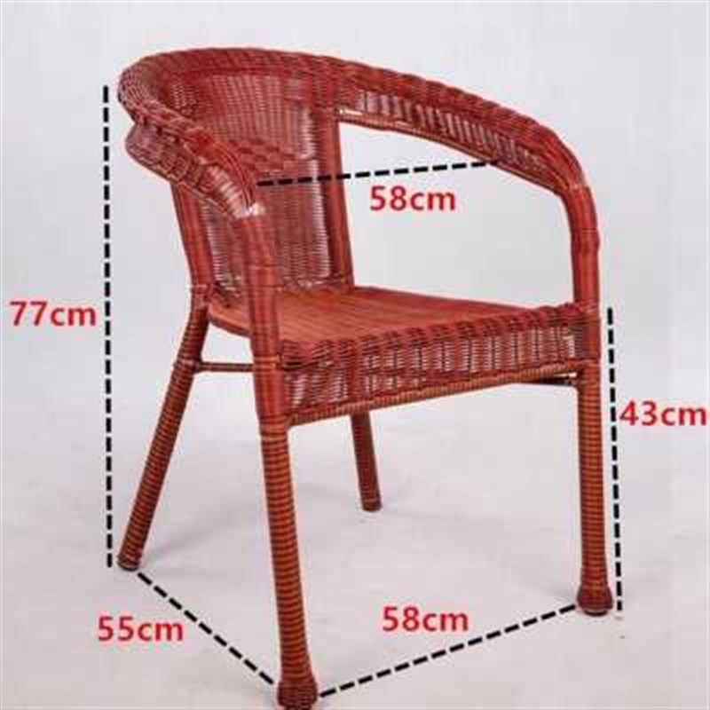 藤椅家用阳台休闲藤编老人藤椅子靠背单人藤圈椅单个腾椅三件,住宅家具,阳台椅,淘宝优惠券,粉丝福利购,淘宝优惠卷