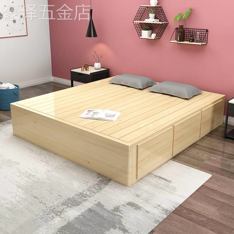 实木硬板床板垫片木板床垫护腰双人床板家用排骨架榻榻米地台床头