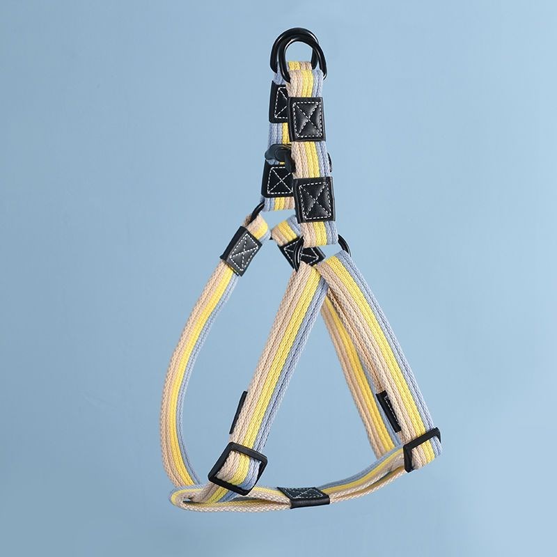 狗狗背心式狗背带遛狗绳子帆布狗背D带项圈小型犬中型犬大型犬包