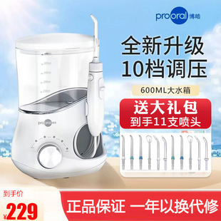 电动水牙线洗牙机牙齿正畸清洁冲洗 博皓冲牙机5102 家用洗牙v器