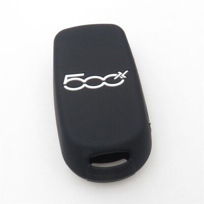 Silicone Rubber Car Key Cover Fit for FIAT Toro 500X Nuovo G