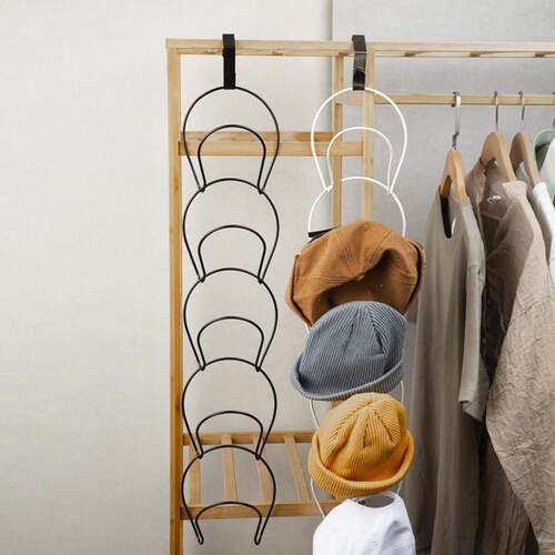 速发2020 New 5 Pack Door/Wall Mounted Baseball Cap Rack Hat