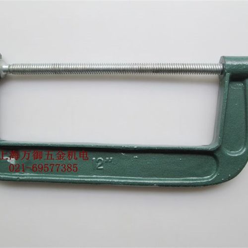 重型G型夹 木工夹【12寸】  C型夹 C字夹 烤漆工艺 2-12寸规格齐