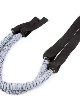 Double Wheels Ab Roller Stretch Trainer Resistance Band Exer