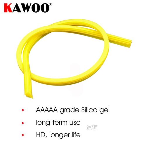 2pcs Car Wiper Blade Silica gel Silicon Refill Strips for Fr