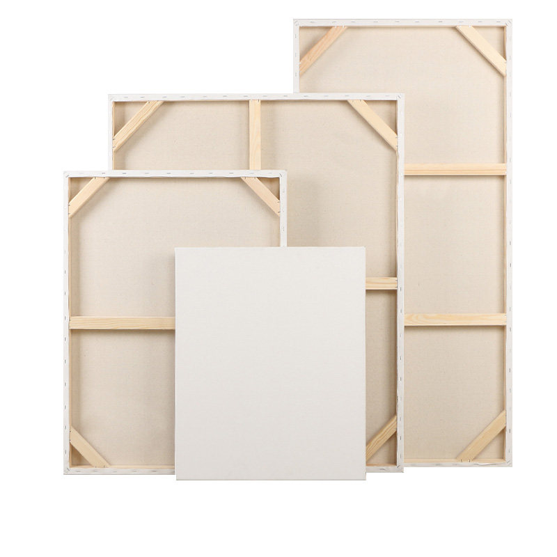 油画框亚麻雨露麻画布带框丙烯画肌理画框油画画框大尺寸定制