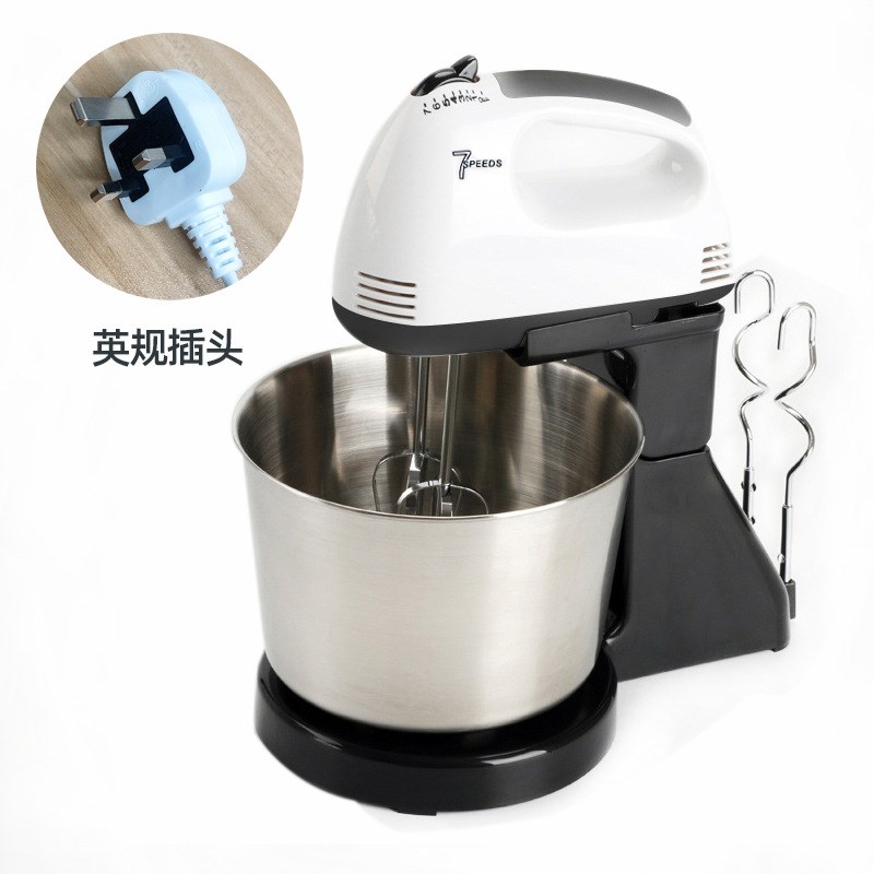 跨境新品打蛋器电动家用台式x打蛋机打发器和面糊手持搅拌机插电