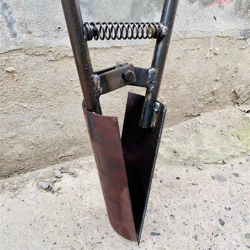 人工挖坑神器对锨夹板掀铁锹打洞掏土挖电线杆挖坑洛阳铲施工农用,农机/农具/农膜,铲子,淘宝优惠券,粉丝福利购,淘宝优惠卷