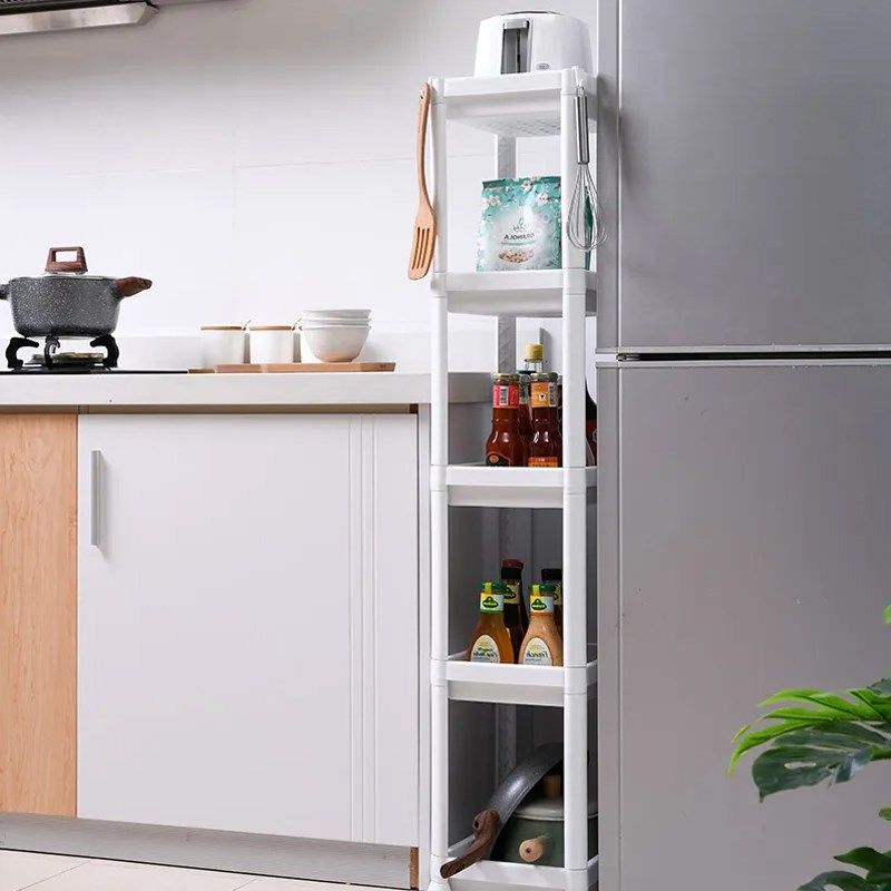 浴室落地置物架厕所洗澡洗手间夹缝架卫生间台面脸盆储物收纳架子,收纳整理,整理架/置物架/收纳架,淘宝优惠券,粉丝福利购,淘宝优惠卷