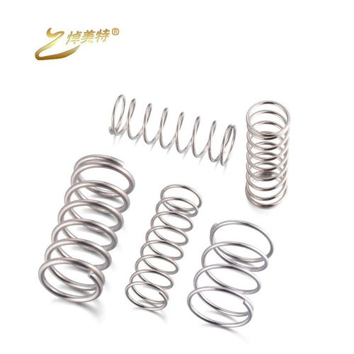 。不锈钢小弹簧簧线径1.5*外径20长度10-50压压缩弹簧回位Y型小压