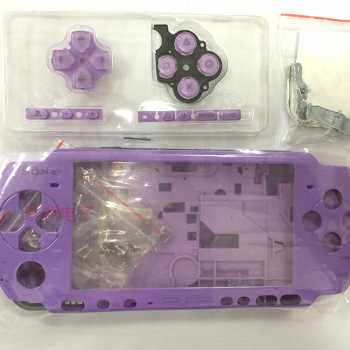 速发PSP3000主机替换机壳 psp3000游戏机外壳 PSP机壳面盖带按键