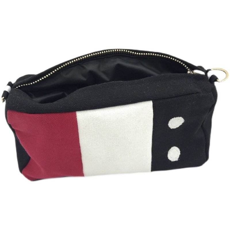 方德二笔袋 大容量 防水内衬 多功能 双面波兰球图案帆布文具袋,文具电教/文化用品/商务用品,笔袋,淘宝优惠券,粉丝福利购,淘宝优惠卷