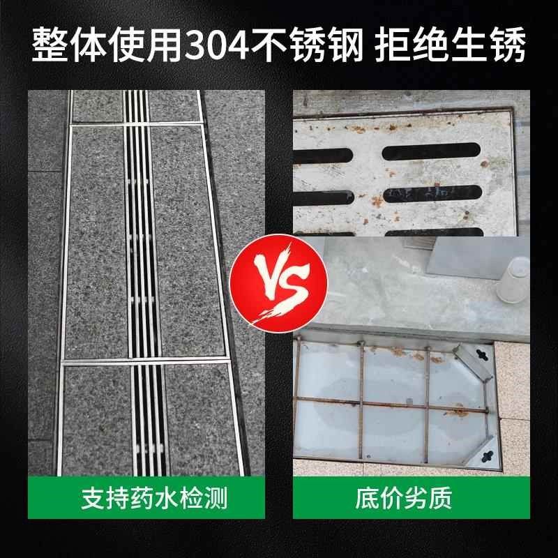 304不锈钢井盖方形隐形窨井盖线性排水沟检修口雨水不锈钢盖板,基础建材,排水沟槽/盖板,淘宝优惠券,粉丝福利购,淘宝优惠卷