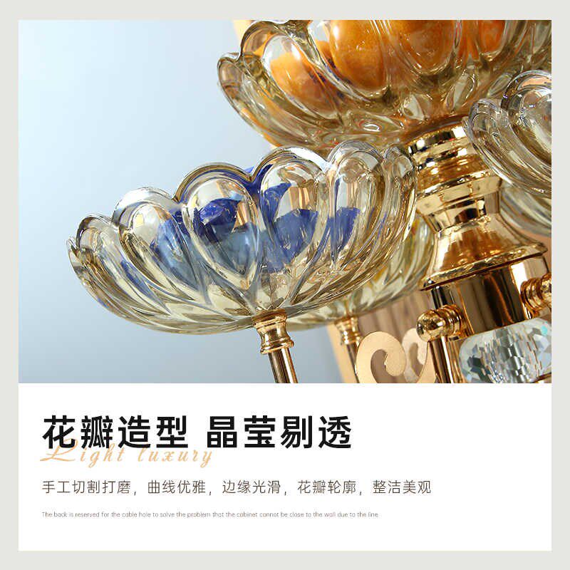 旋转欧式水果盘客厅餐桌水晶玻璃多层网红水果盘现代家用客厅茶几,家居饰品,果盘/果篓,淘宝优惠券,粉丝福利购,淘宝优惠卷