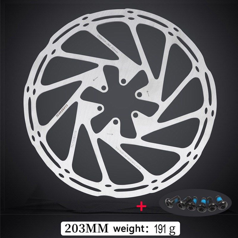 Sram Bike Disc Brake Rotor Centerline 160mm 180mm Pads Stain