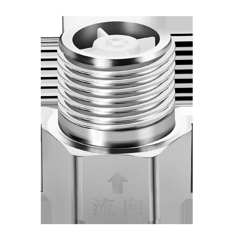 全铜止回阀4分单向马桶防反水卫生间水管止水阀防回水倒流止逆阀