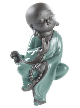 创意招财人物家居房间o装饰品摆设客厅酒柜中式禅意摆件摆饰工艺