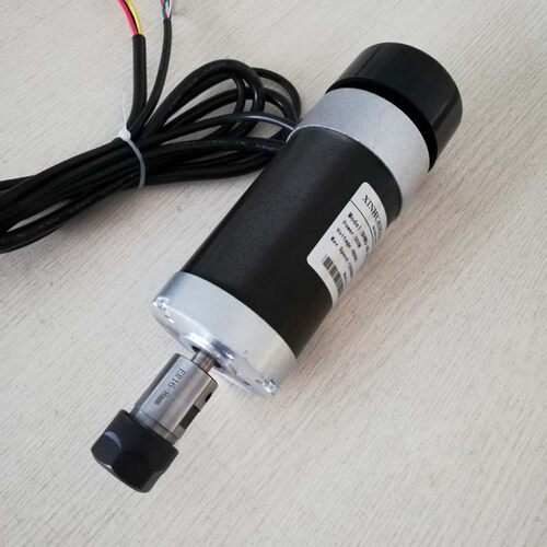 现货48V5e00W无刷主轴电机12000转 ER11ER16数控雕刻机DIY高速直