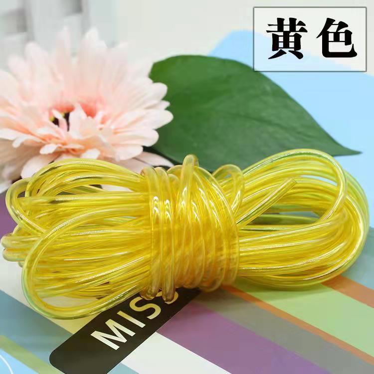 好货p彩色软管手工饰品编织塑料管配件模型保护管彩色空心管子