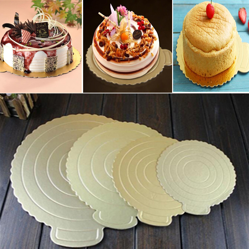 Mousse Cake Boards sapyr Cupcake DessJert DiPplaes Tray Gold