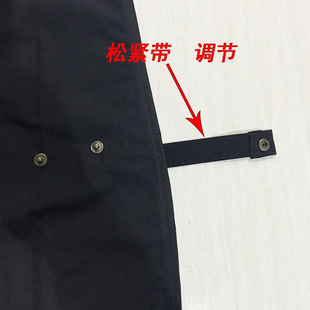 速发发廊助理工作服理发店美发师小工服烫染发专用防水围裙不沾发